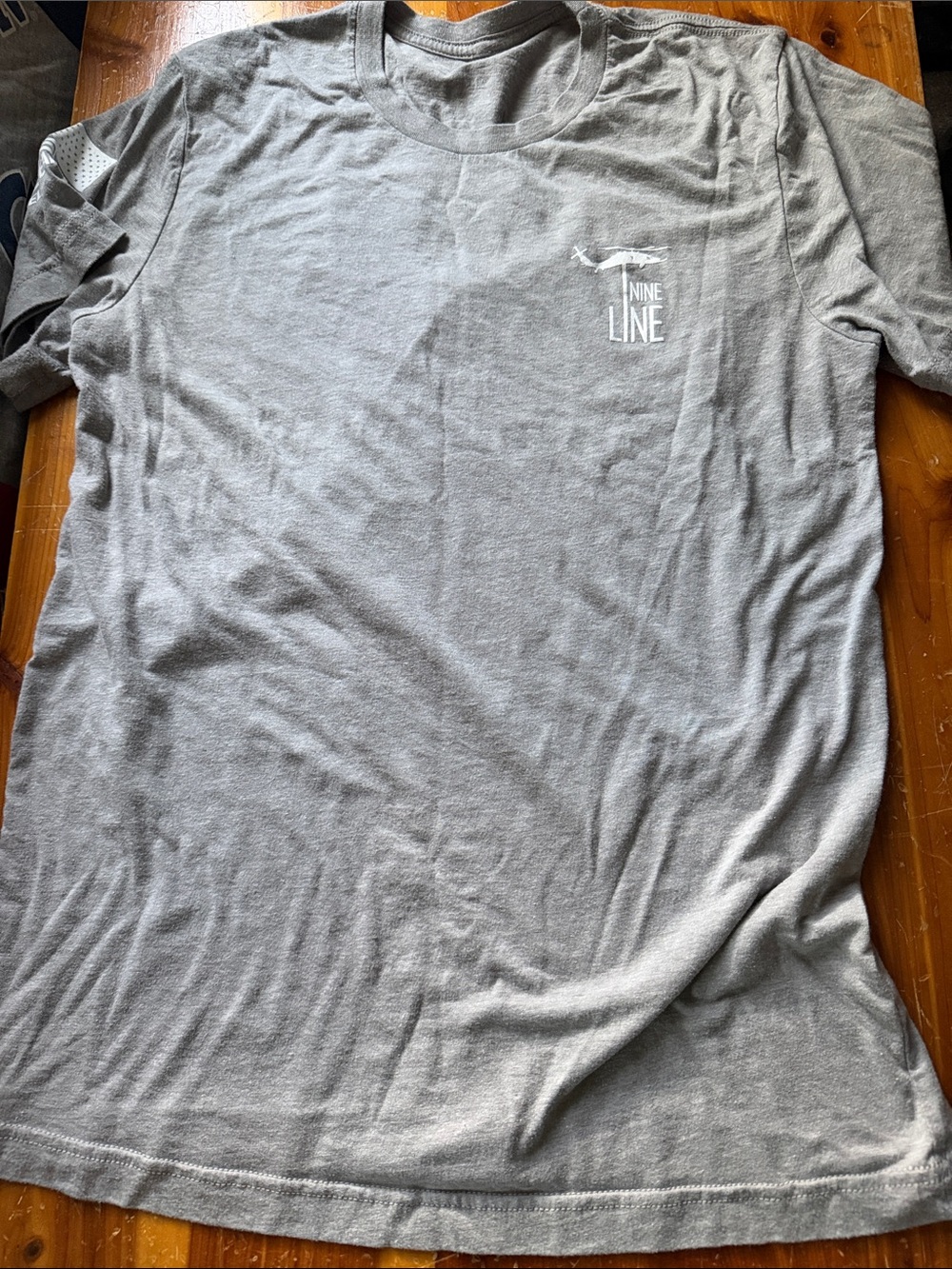 Nine Line Men's Short-Sleeve Crew T-Shirt in Grey